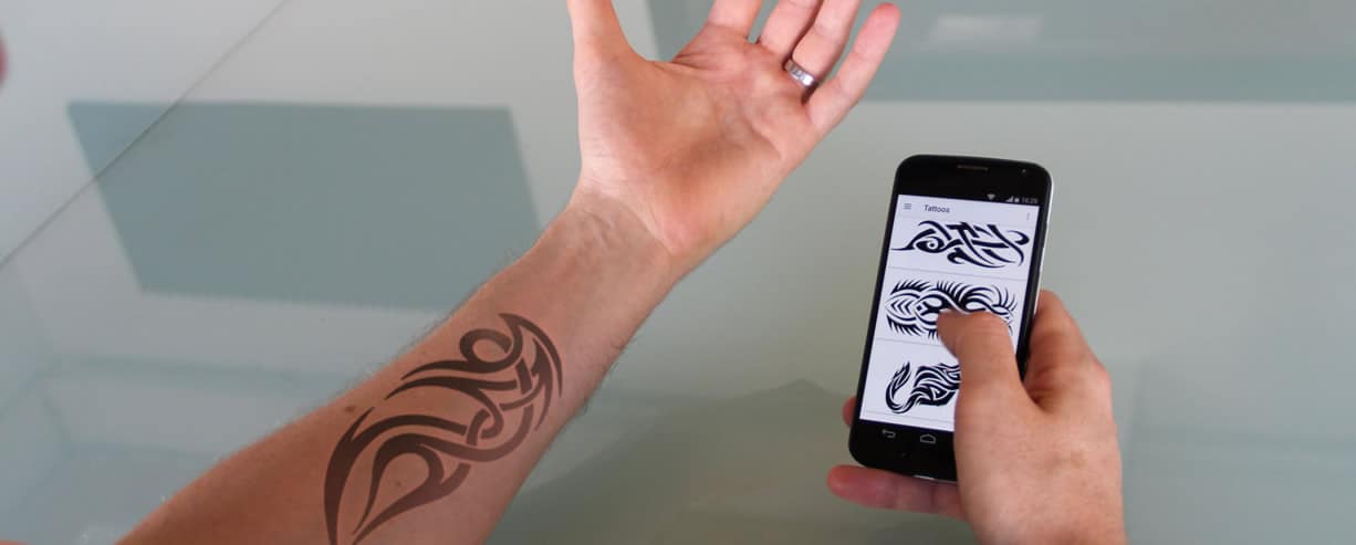 Introducing the World’s First Electronic Ink Tattoo Mobile App