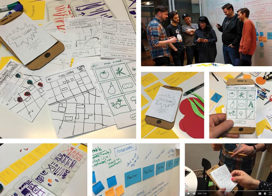 Human Centered Design Workshop Photos - Emerge Interactive