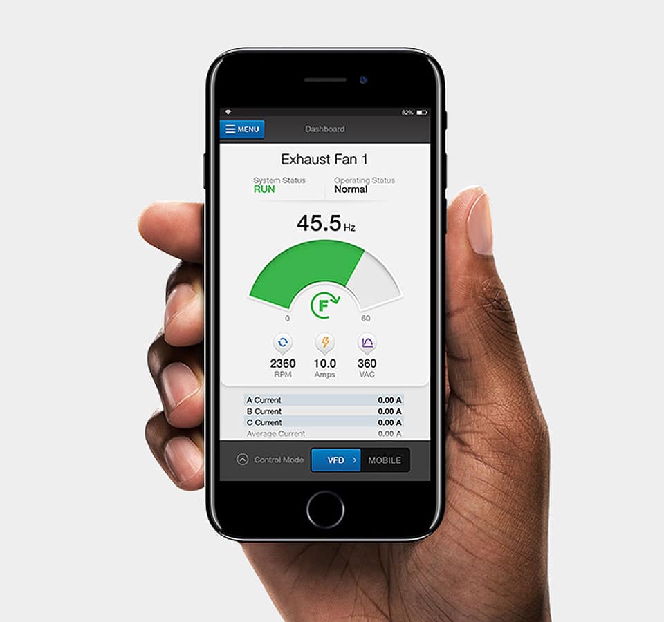 Industrial HVAC Control IoT Mobile Platform