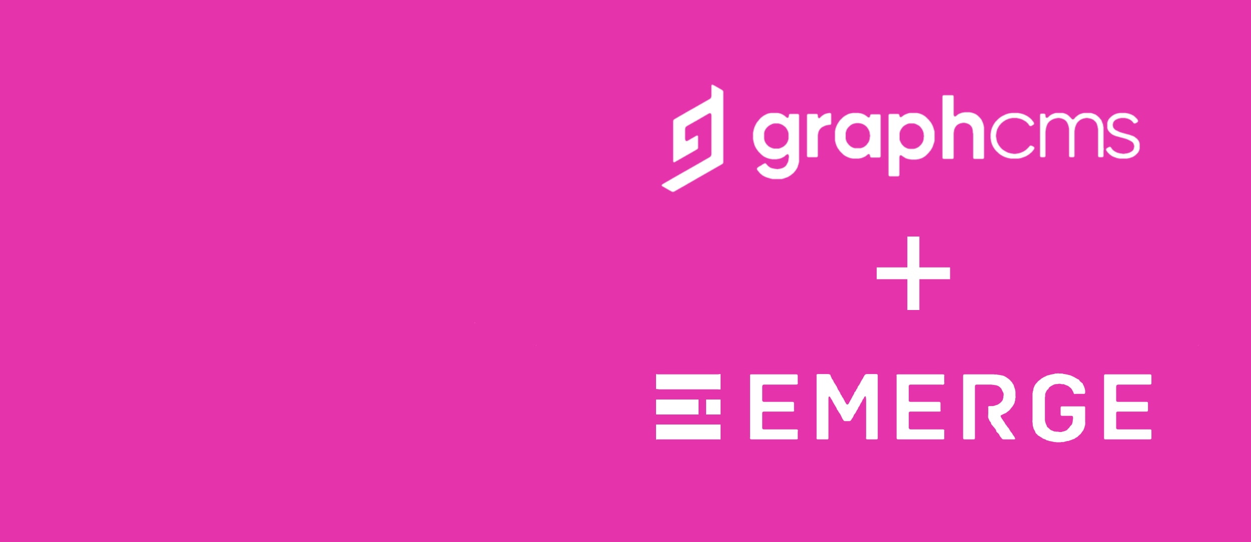 Emerge Joins Hyphen (formerly GraphCMS) Partner Network
